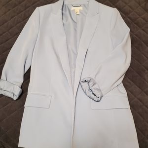 Baby blue blazer H&M